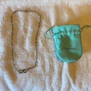 Tiffany infinity necklace